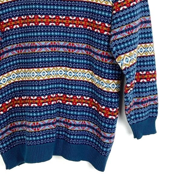 Vintage Cardigan Sweater Button Down Drop Shoulder Seam Academia Old School Gpa - Picture 4 of 6